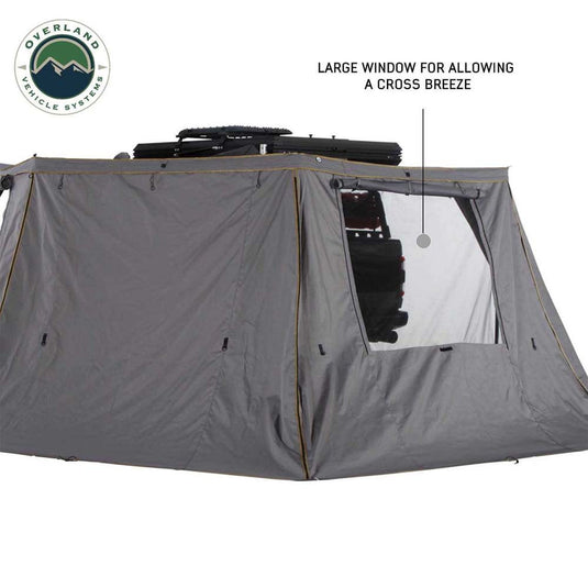 OVS HD Nomadic 270 Degree Awning Wall 2 with Window - Driver Side