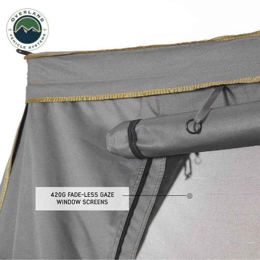 OVS HD Nomadic 270 Degree Awning Wall 1 with Door & Window - Passenger Side