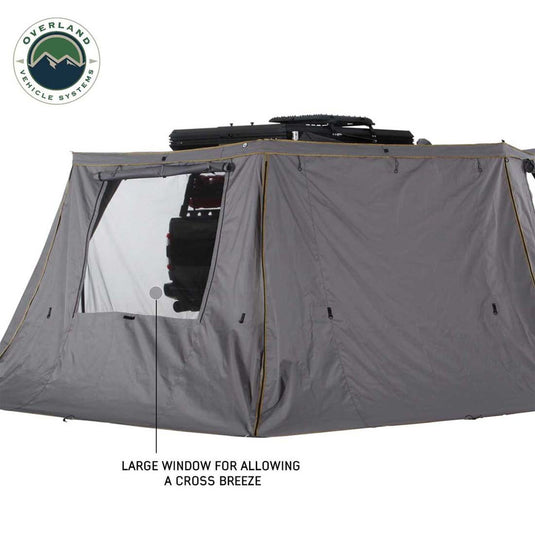 OVS HD Nomadic 270 Degree Awning - Wall 2 with Window - Passenger Side