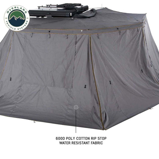 OVS HD Nomadic 270 Degree Awning - Wall 2 with Window - Passenger Side