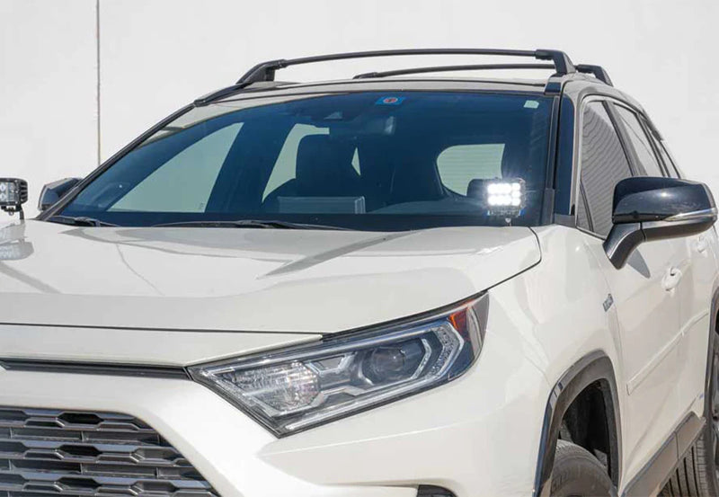 Load image into Gallery viewer, Cali Raised LED Ditch Mounts For 2019+ Rav4
