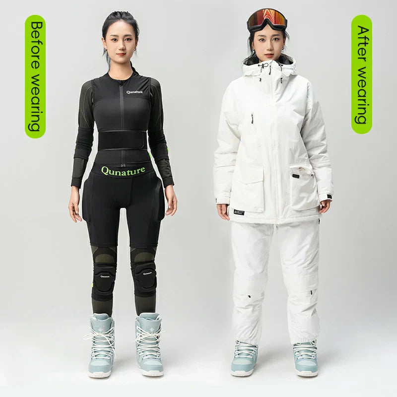 Load image into Gallery viewer, Qunature Ski Hip Protection Pants | EVA Cushioned for Maximum Safety
