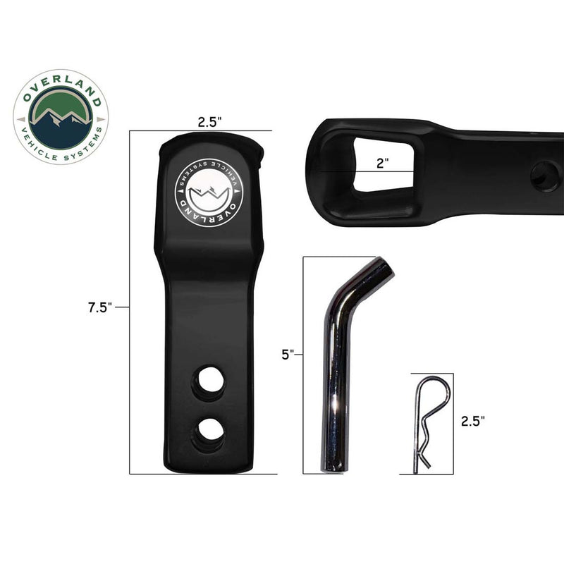 Load image into Gallery viewer, Overland Vehicle Systems Aluminum Receiver Hitch Mount
