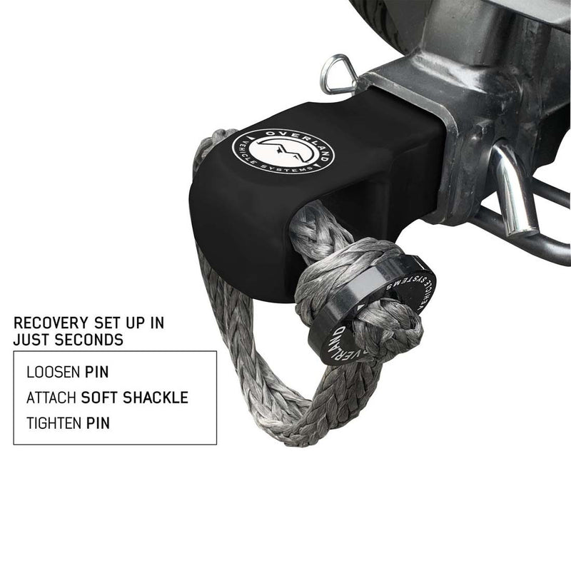 Load image into Gallery viewer, Overland Vehicle Systems Aluminum Receiver Hitch Mount
