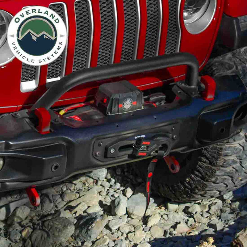 Load image into Gallery viewer, Overland Vehicle Systems SCAR 12S - 12,000 Lbs. Rated Synthetic Rope Winch
