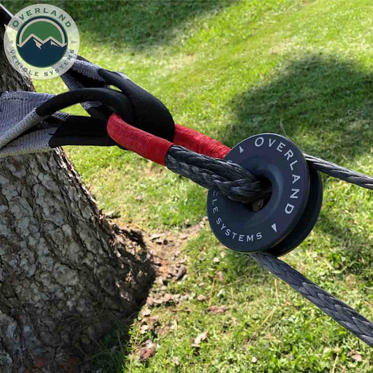 OVS Soft Shackle 3/8" x 23" 36,000 LB. with Loop & Abrasive Sleeve