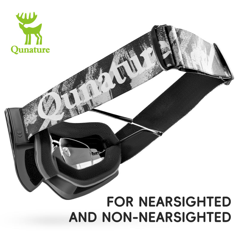 Load image into Gallery viewer, Qunature  Frameless Anti-Fog Ski Goggles with UV Protection and Wide View
