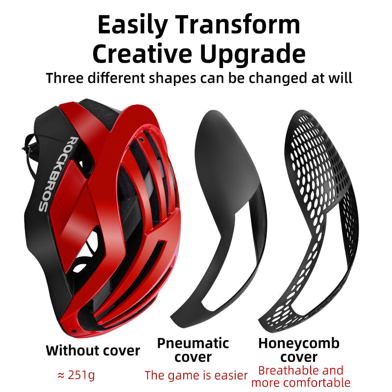 Load image into Gallery viewer, ROCKBROS 3 in 1 MTB Cycling Helmet Integrally-Molded Pneumatic Men Road Bike Helmet
