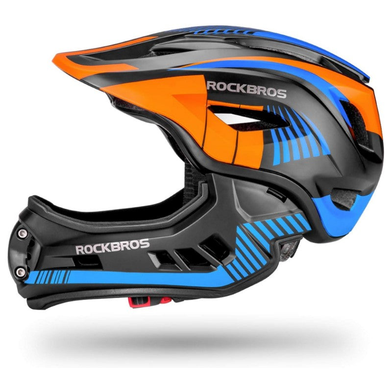 Load image into Gallery viewer, ROCKBROS Kids Full Face Helmet Detachable for Youth Child Boys Girls Ages 3-16
