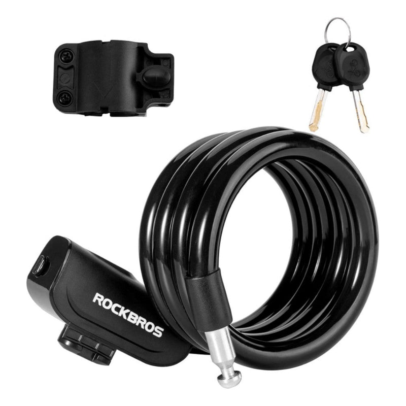 Load image into Gallery viewer, ROCKBROS 3ft Bike Cable Lock - Secure, Lightweight with Mounting Bracket
