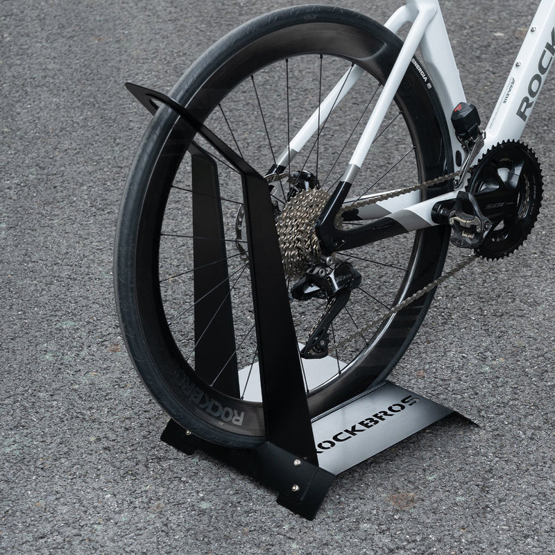 Load image into Gallery viewer, L-Shaped Carbon Steel Floor Rack for Multi-Bike Storage
