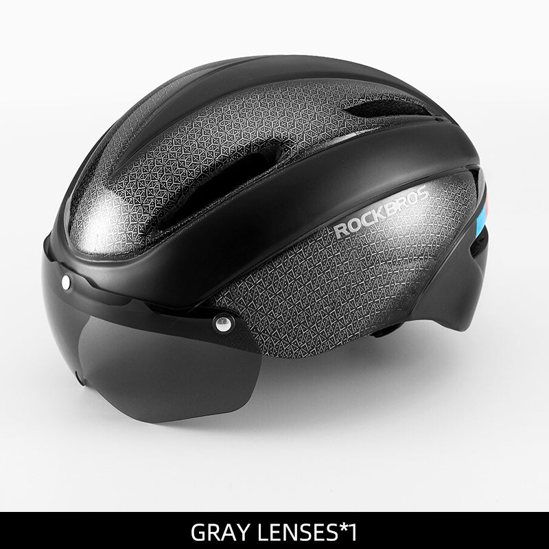 Load image into Gallery viewer, ROCKBROS Ultralight Magnetic Goggles Cycling Helmet
