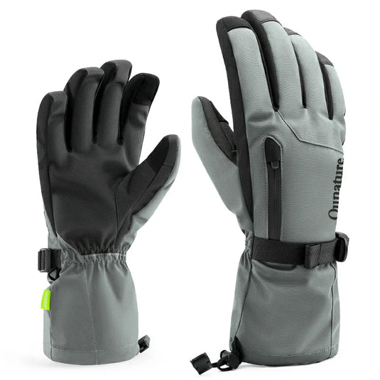 Qunature Ski Gloves  Multi-Fabric, Touchscreen, Warmth Lock