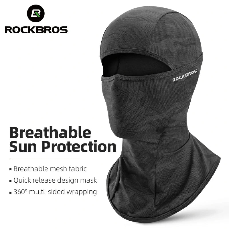 Load image into Gallery viewer, ROCKBROS Summer Ice Silk Balaclava Face Mask
