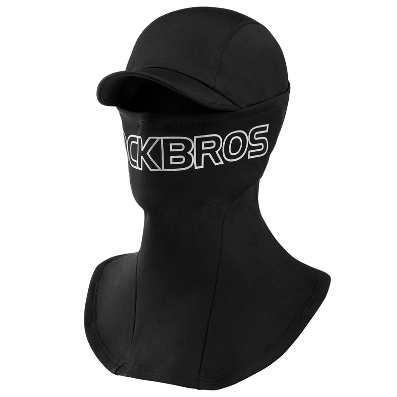 Load image into Gallery viewer, ROCKBROS Thermal Black Ski Mask with Brim Windproof Winter Balaclava for Men
