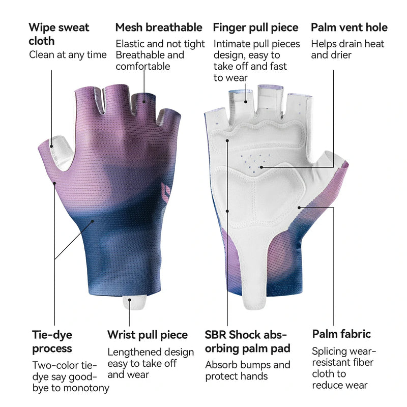 Load image into Gallery viewer, TVI ROCKBROS Women’s Half-Finger Fishing and Cycling Gloves
