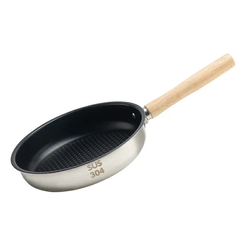 Load image into Gallery viewer, Qunature Non-Stick Stainless Steel Frying Pan with Detachable Handle
