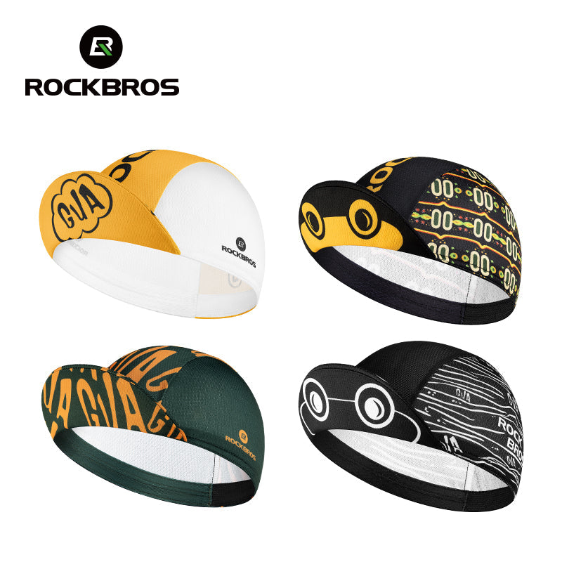 Load image into Gallery viewer, ROCKBROS Lightweight Frog Cycling Cap Breathable, UV Protection, Flip-up Brim Helmet Compatible
