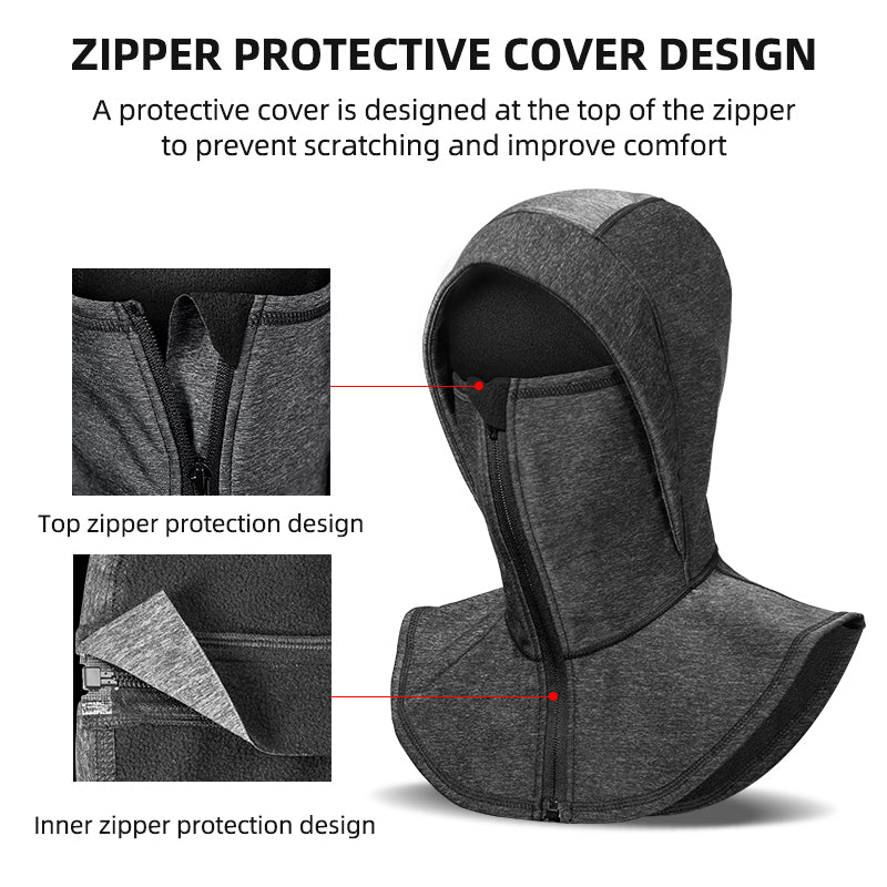Load image into Gallery viewer, ROCKBROS Fleece-Lined Warmth Windproof Balaclava Ski Mask Reflective Logo
