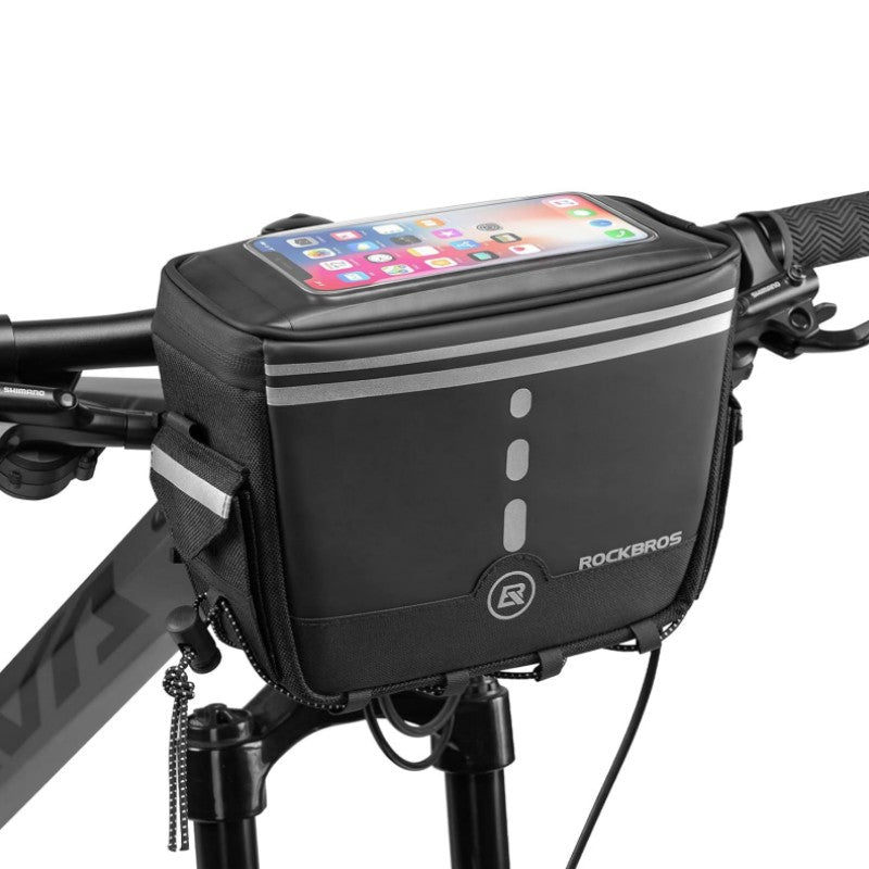 Load image into Gallery viewer, ROCKBROS Bike Handlebar Bag Bicycle Front Storage Bags
