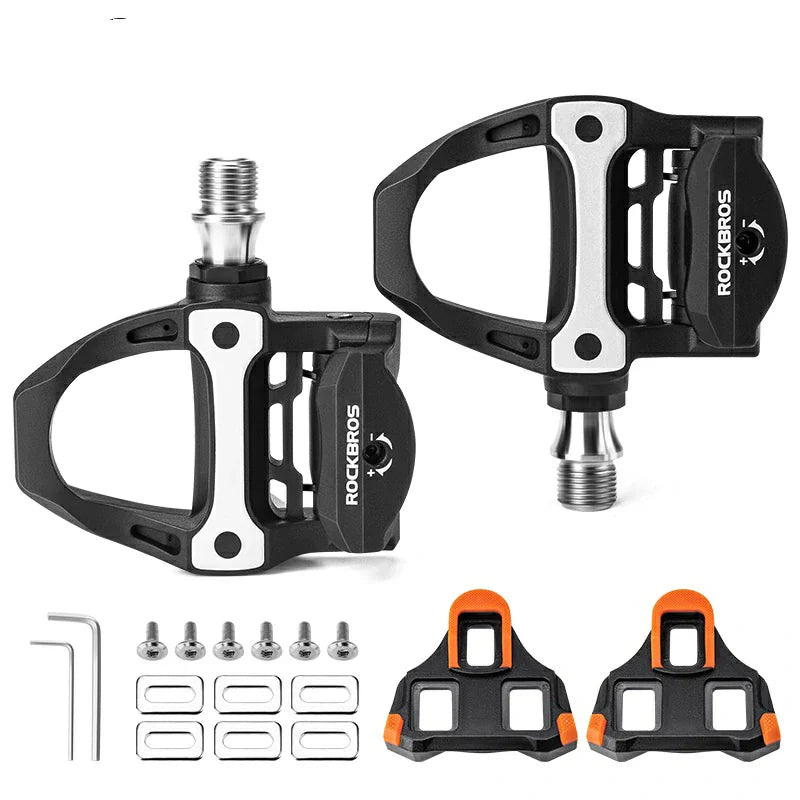 Load image into Gallery viewer, Carbon Fiber SPD Clipless Pedals for Road Bikes 9/16''
