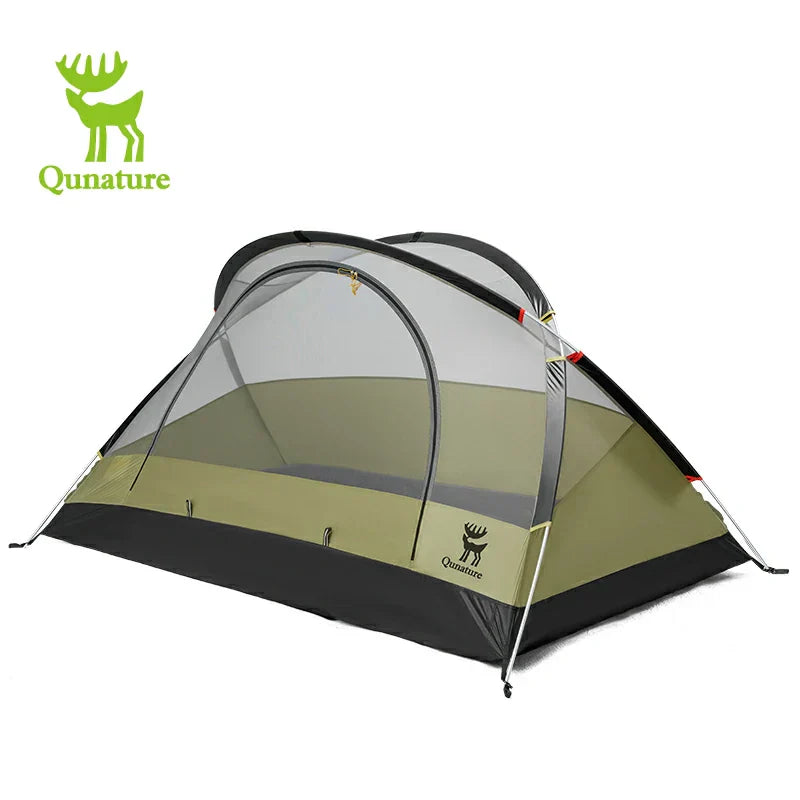 Load image into Gallery viewer, Qunature Rainproof Tent Lightweight Aluminum Rods Easy Setup for Camping
