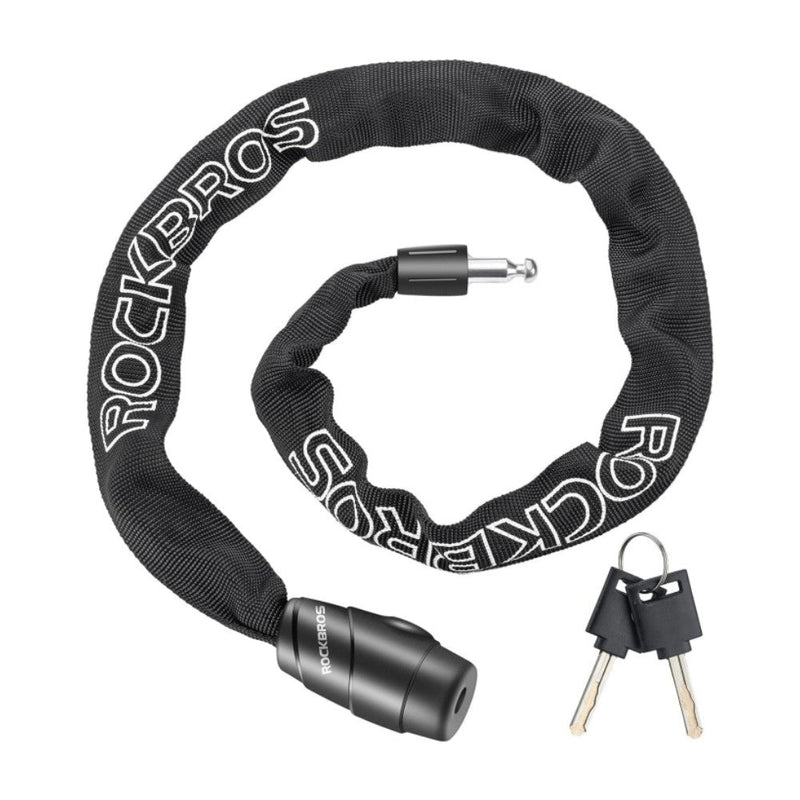 Load image into Gallery viewer, ROCKBROS Bike Lock Chain Bicycle Lock, Heavy Duty Anti Theft
