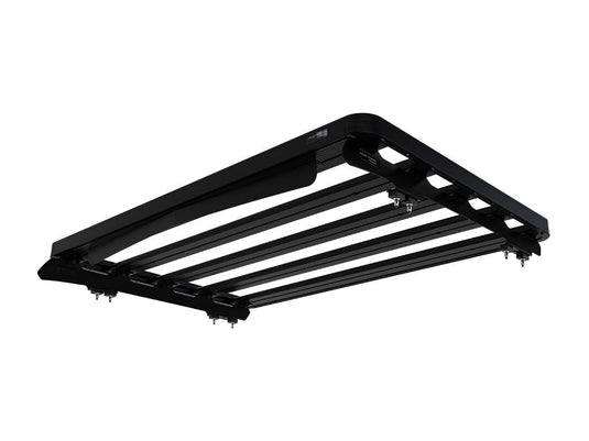 Alt text: "Front Runner Ford F-250 Slimline II Roof Rack Kit, black, durable, vehicle storage solution, compatible with 1999 to current models."