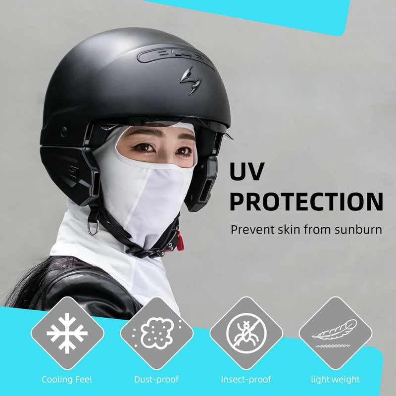 Load image into Gallery viewer, ROCKBROS Summer Balaclava Face Mask Cooling Neck Gaiter Breathable Face Covering
