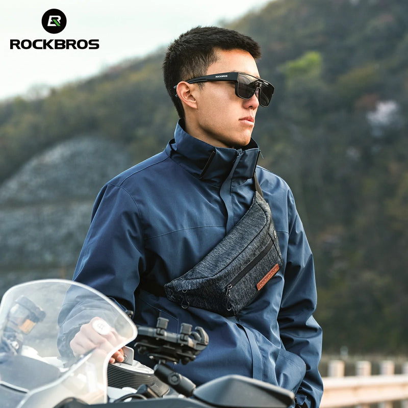 Load image into Gallery viewer, ROCKBROS Fanny Pack 1.5L Capacity Belt Bag
