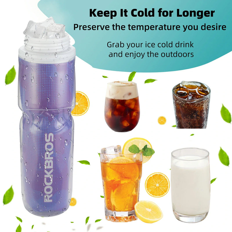 Load image into Gallery viewer, ROCKBROS 24OZ Insulated Bike Water Bottle

