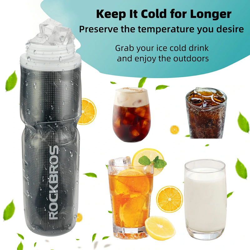 Load image into Gallery viewer, ROCKBROS 24OZ Insulated Bike Water Bottle
