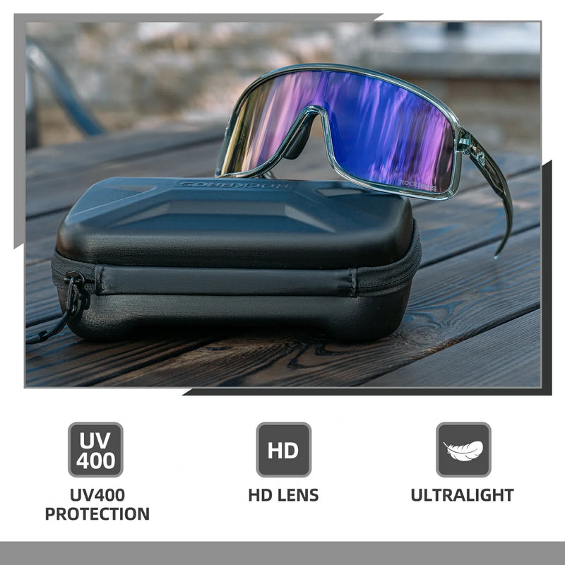 Load image into Gallery viewer, Polarized Photochromic Cycling Sunglasses

