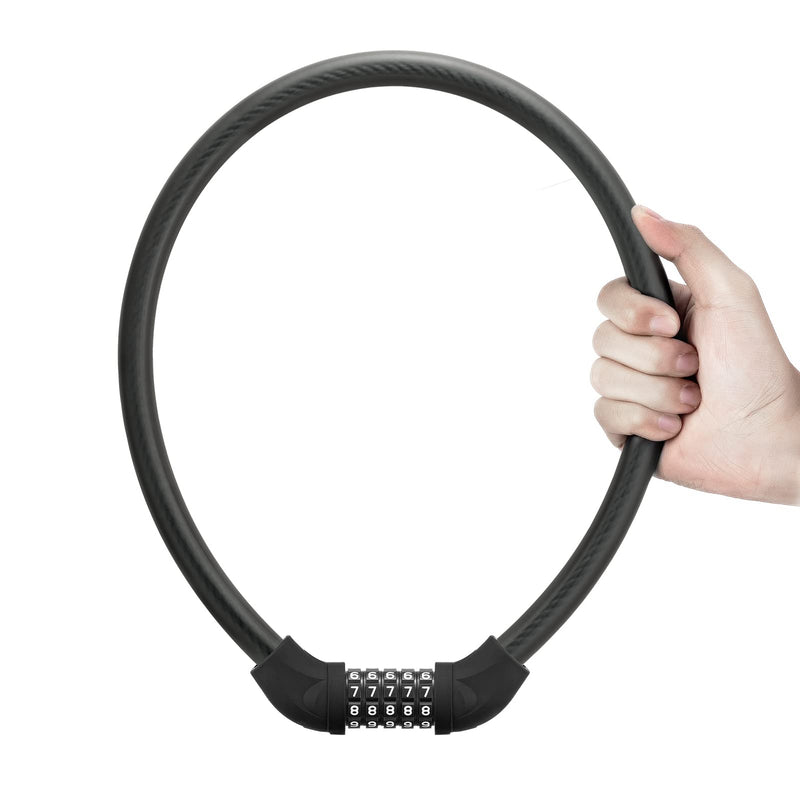 Load image into Gallery viewer, ROCKBROS 5-Digit Bike Cable Lock, Lightweight Portable Combination Lock
