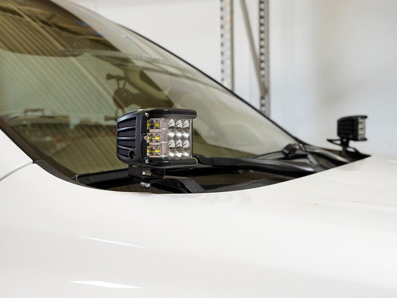 Load image into Gallery viewer, Low Profile Ditch Light Brackets Kit For 2003-2009 Toyota 4Runner
