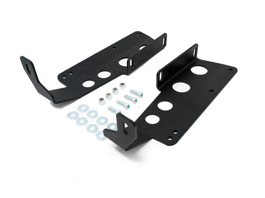 Cali Raised LED 42inch Hidden Grille Curved LED Light Bar Mounting Brackets For 2014-2021 Toyota Tundra