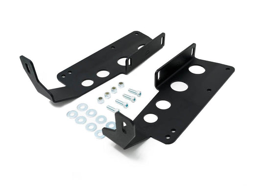 42" Hidden Grille Curved LED Light Bar Brackets Kit For 2014-2021 Toyota Tundra
