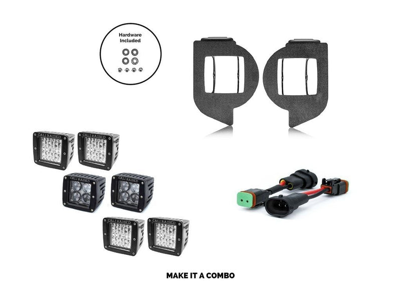Load image into Gallery viewer, LED Fog Light Pod Replacements Brackets Kit For 2014-2024 Toyota 4Runner
