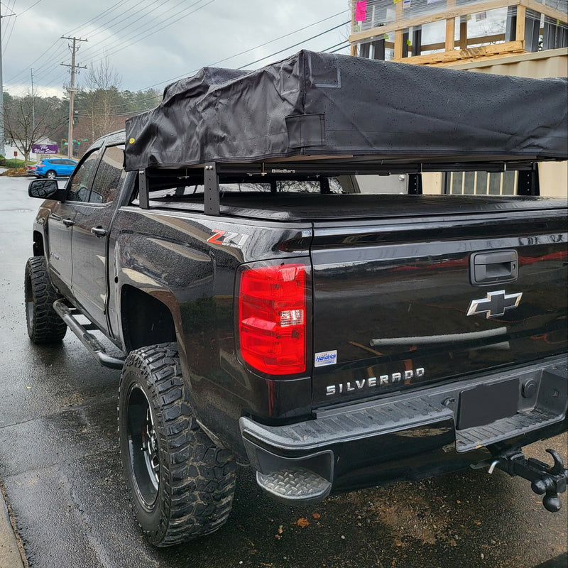 Load image into Gallery viewer, Silverado &amp; Sierra 1500/2500/3500 (2007 - Present), Low Profile Bed Rack
