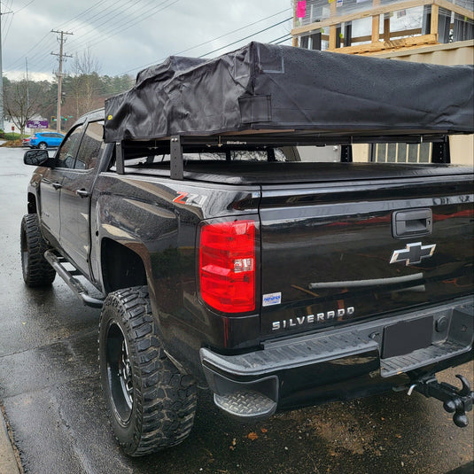 Silverado & Sierra 1500/2500/3500 (2007 - Present), Low Profile Bed Rack