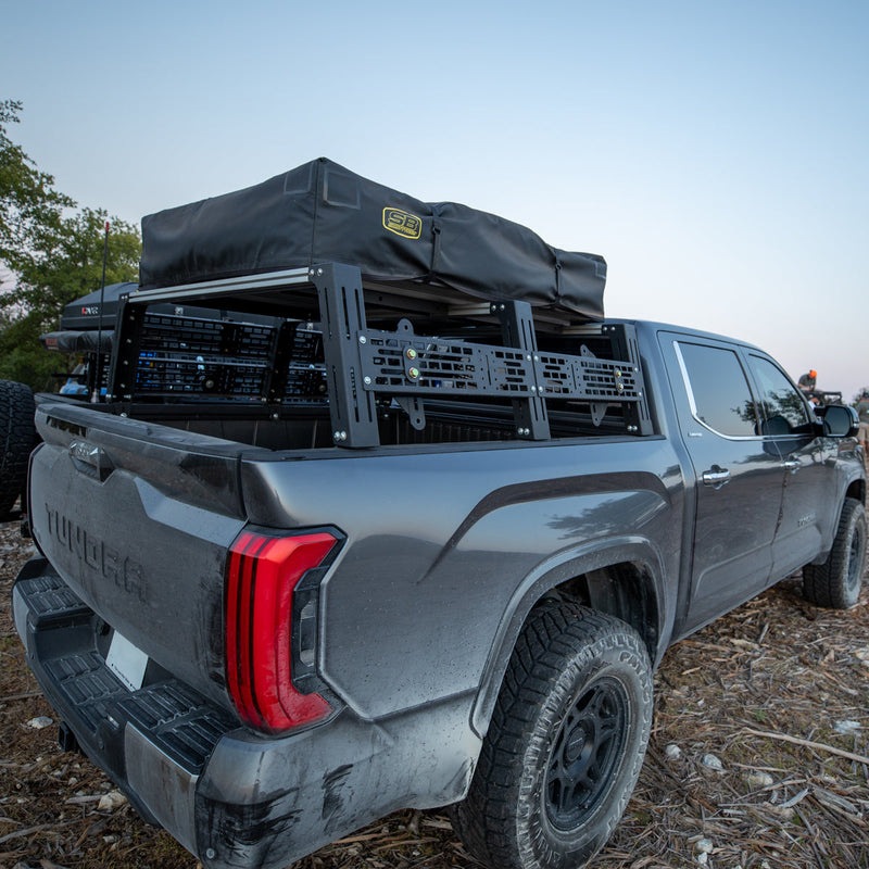 Load image into Gallery viewer, Overland Bed Rack Fits 2022+ TOYOTA TUNDRA
