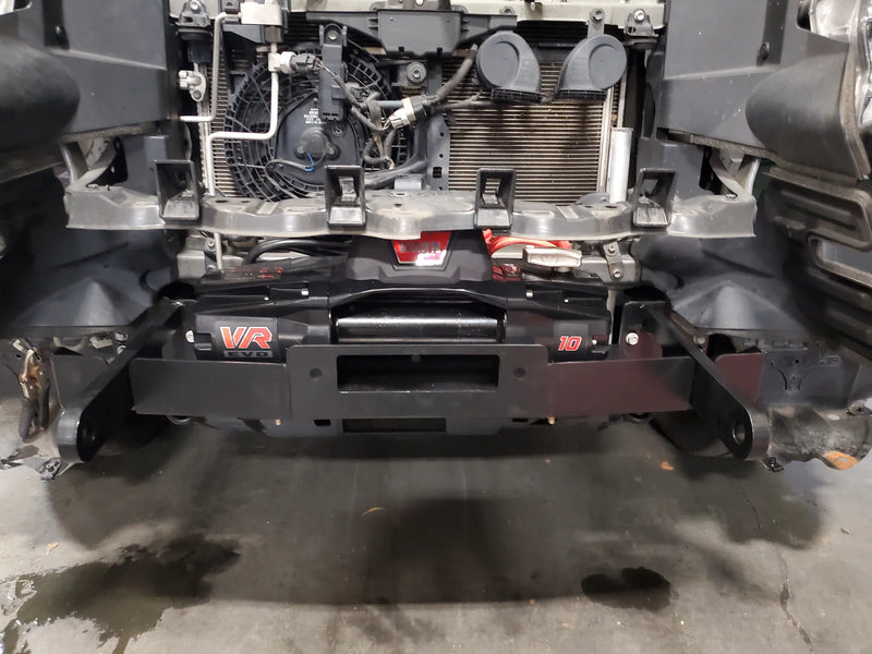 Load image into Gallery viewer, LFD Off Road Adjustable Hidden Winch Mount with Recovery Points - GX460
