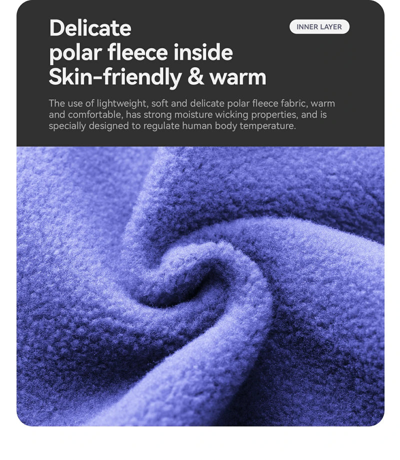 Load image into Gallery viewer, Kids Winter Fleece Beanie for Helmet Use
