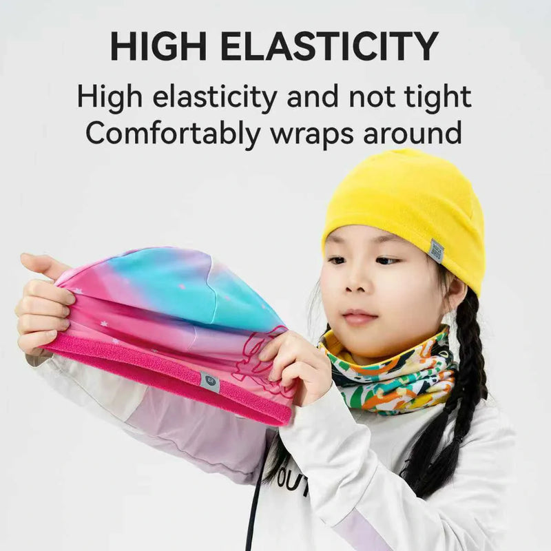 Load image into Gallery viewer, Kids Winter Fleece Beanie for Helmet Use
