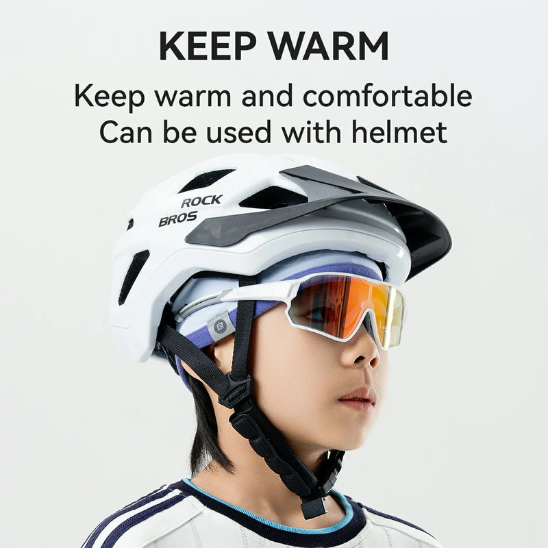 Load image into Gallery viewer, Kids Winter Fleece Beanie for Helmet Use
