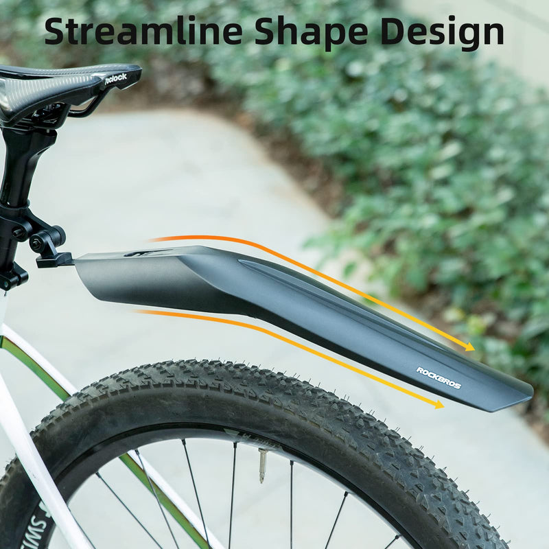 Load image into Gallery viewer, ROCKBROS Bike  Adjustable MTB Fenders Mudguard Rear Fenders Cycling Mud Guard
