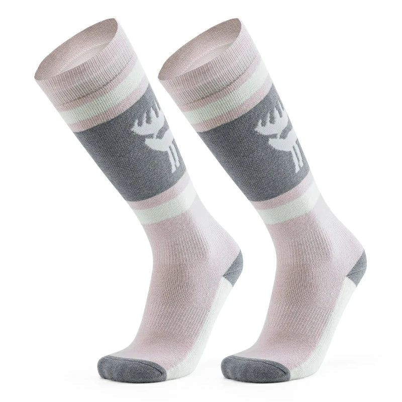Load image into Gallery viewer, Qunature Wool Ski Socks Winter Warmth Shock Absorption for Skiing Comfort
