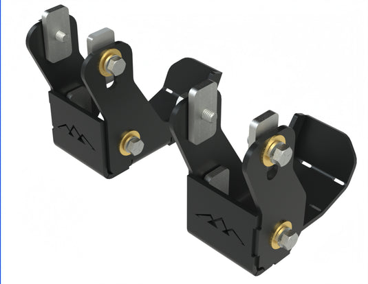 RCI Off Road Rear Shock Mount Skids | 25-Present 4Runner/24-Present Land cruiser