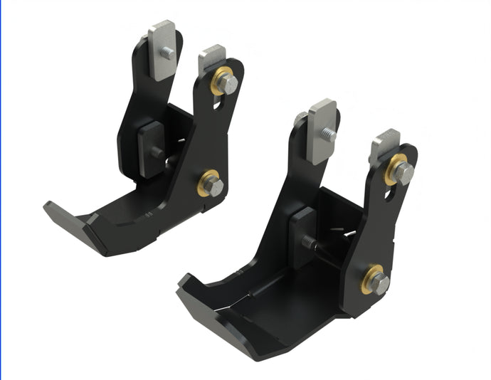 RCI Off Road Rear Shock Mount Skids | 25-Present 4Runner/24-Present Land cruiser