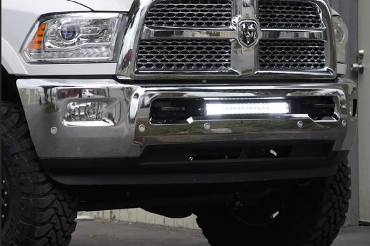 Cali Raised LED 22inch Bumper Hidden LED Light Bar Mounting Brackets For 2010-2018 Dodge 2500/3500